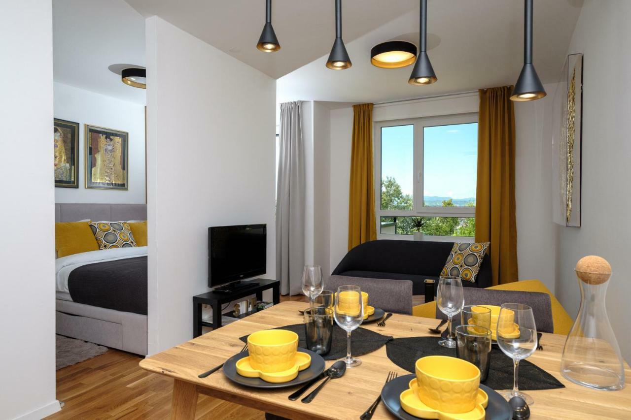 Studio Apartman Krila Wings- Parking In Garage Zagreb Eksteriør billede